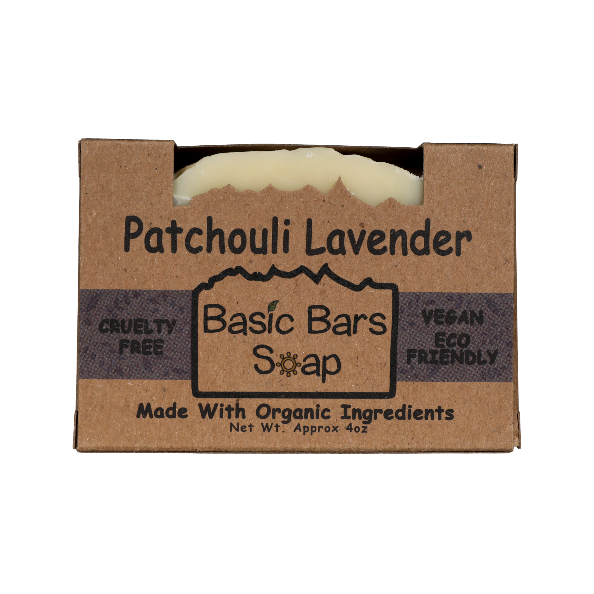Basic Bars Soap Patchouli Lavender