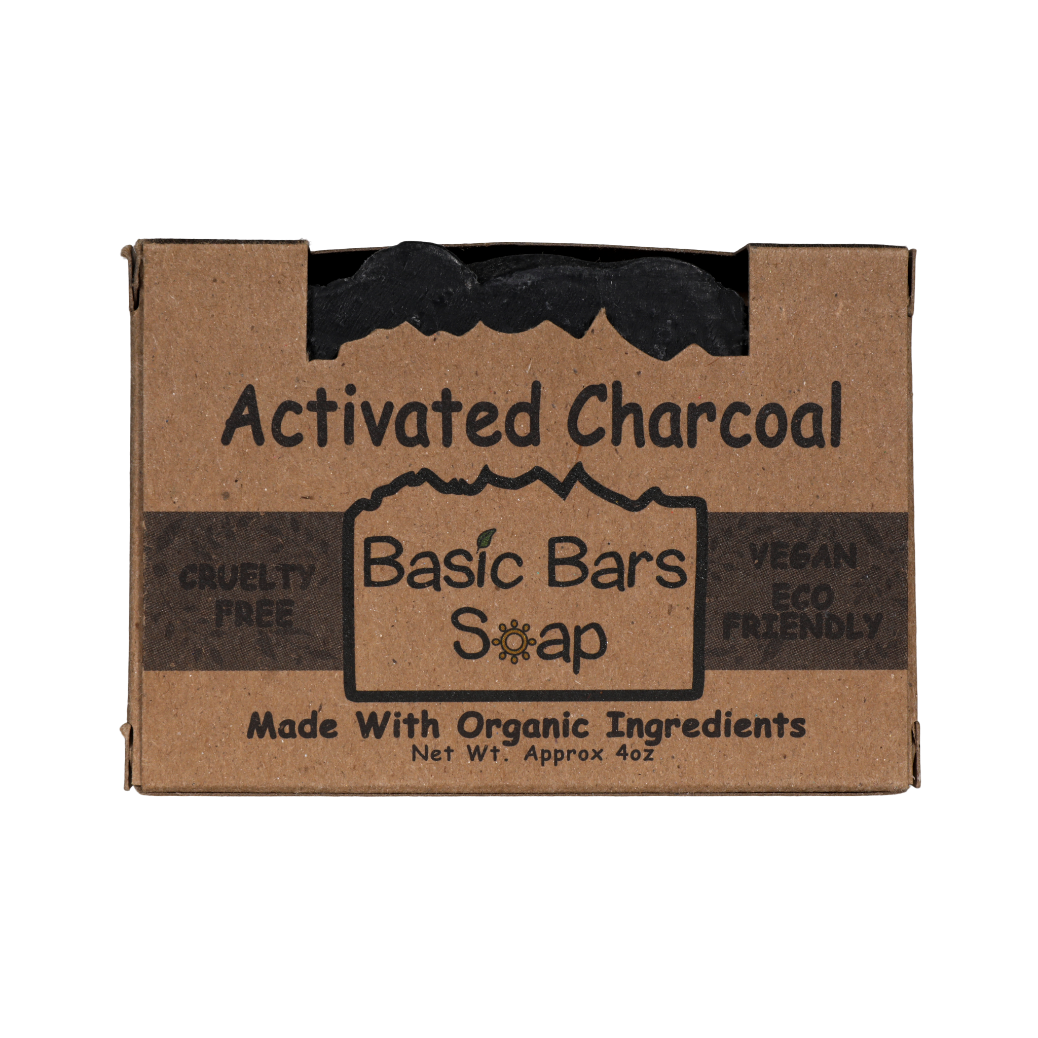 Basic Bars Soap Activated Charcoal