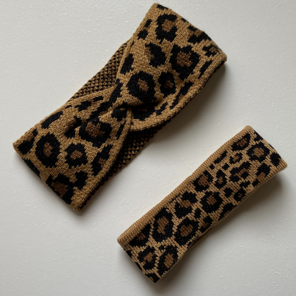 Mommy and Me Leopard Headwrap Headband